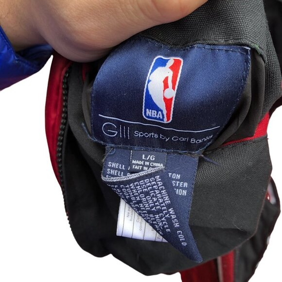 VINTAGE NBA Reversible Miami Heat Varsity Jacket Large - Picture 9 of 16